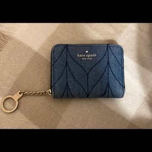 Kate Spade Denim Patterned Wallet